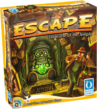 Queen Games Escape The Curse of the Temple (fr/en) base 4010350609019