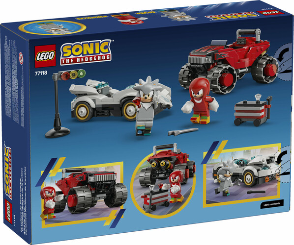 LEGO LEGO 77118 Silver's Car vs. Knuckles' Monster Truck 673419423243