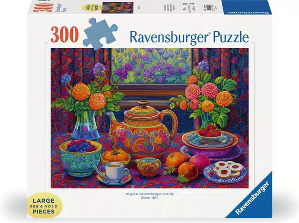 Ravensburger casse-tete Casse-tête 300 Large L'heure du thé 4005555014461