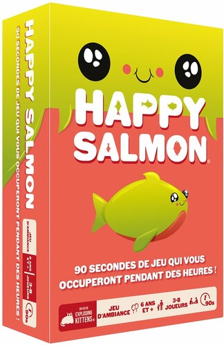 Exploding Kittens Happy Salmon (fr) base 810083043944