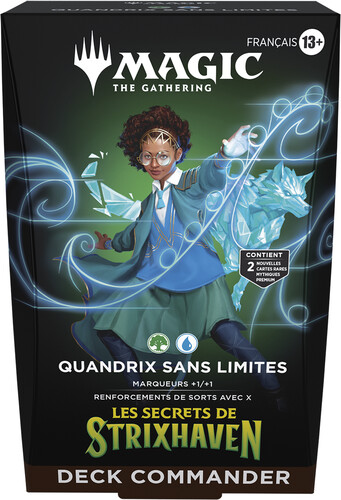 Wizards of the Coast MTG secrets of strixhaven - commander Quandrix (francais) MTG