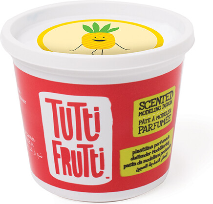 Tutti Frutti Pâte à modeler 250g ananas (fr/en) 061404005183