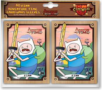 Cryptozoic Entertainment Protecteurs de cartes mtg Adventure Time Card Wars Finn 80ct 815442018014