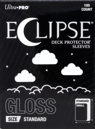 Ultra PRO Protecteurs de cartes Standard Eclipse PRO-Gloss Blanc 105ct 074427167011