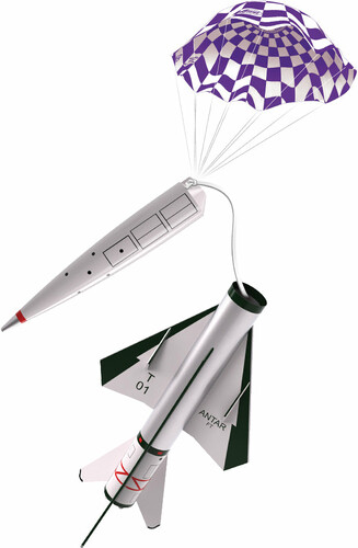 Estes Antar model rocket 047776073104