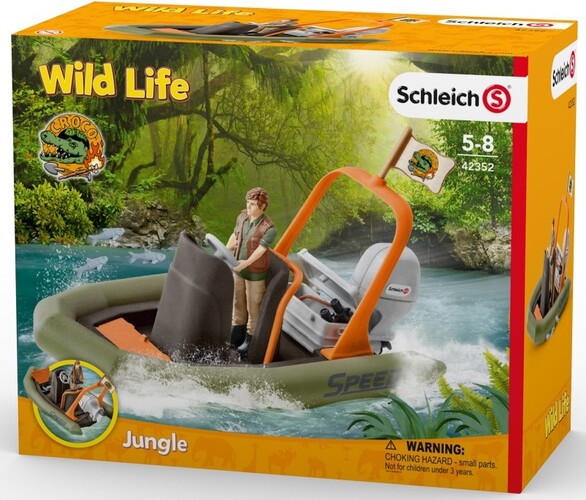 Schleich Schleich 42352 Zodiac avec ranger 4055744013997