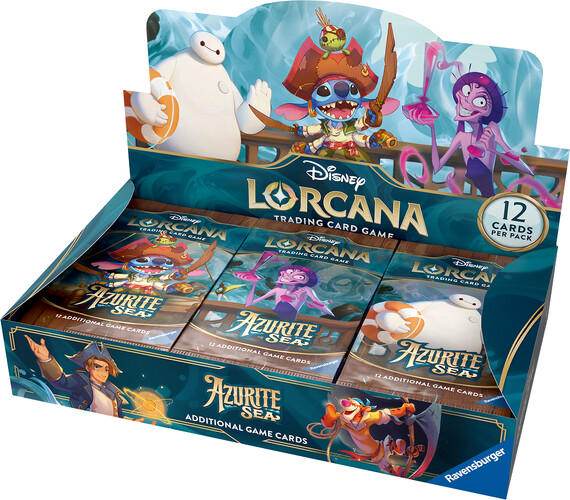 Lorcana Disney Lorcana (EN) Azurite Sea - Booster Box 4050368984661