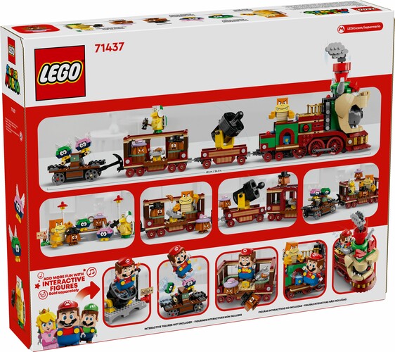 LEGO LEGO 71437 Super Mario - Le train Bowser Express 673419391832