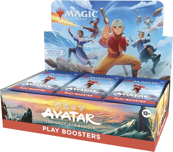 Wizards of the Coast MTG Avatar the last airbender - play booster box 195166290416
