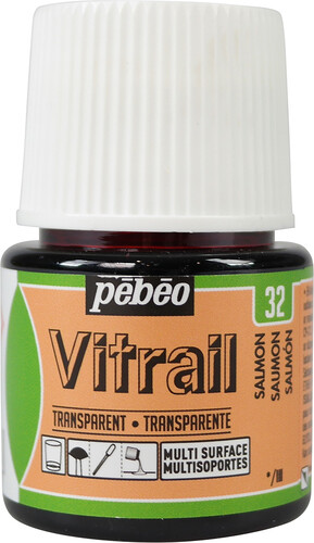pébéo Peinture vitrail 45ml saumon 32 3167860098091