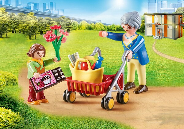 Playmobil Playmobil 70194 Petite fille et grand-mère 4008789701947