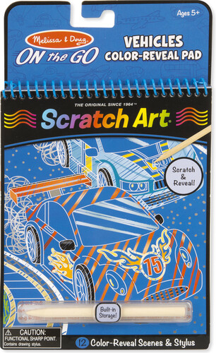Melissa & Doug Scratch Art véhicules de voyage (cartes à gratter) Melissa & Doug 9141 000772091411