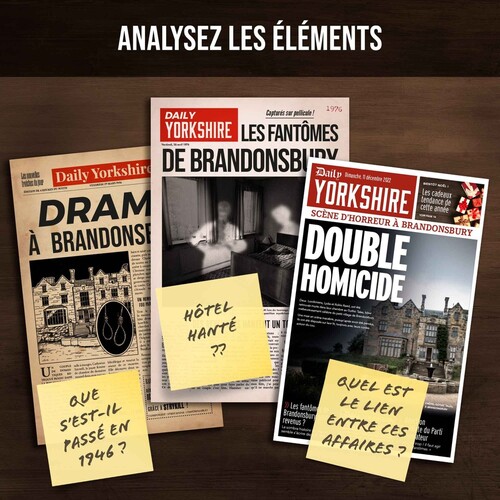 Platonia Games Dossiers Criminels (fr) Les Fantomes de Brandonsbury 3760363610144