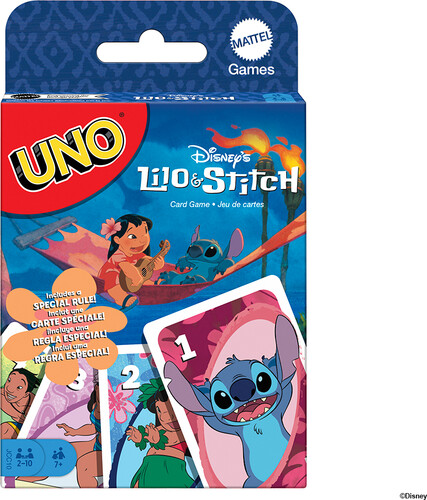 Mattel Jeu Uno Lilo & Stitch 194735267859