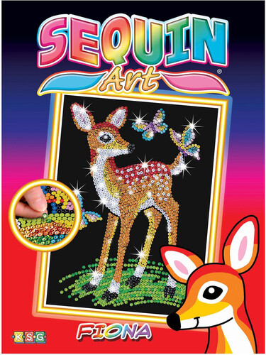Sequin Paillette Sequin Art biche Bambi (paillettes) 5013634007104