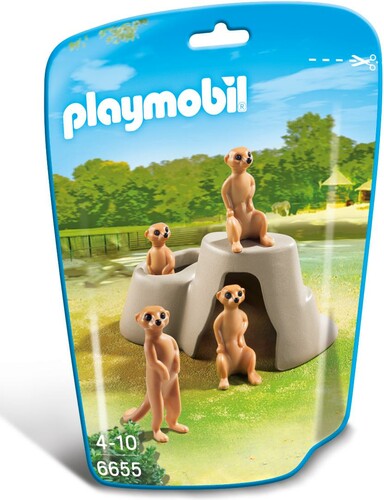 Playmobil Playmobil 6655 Suricates et rocher en sac (juil 2016) 4008789066558