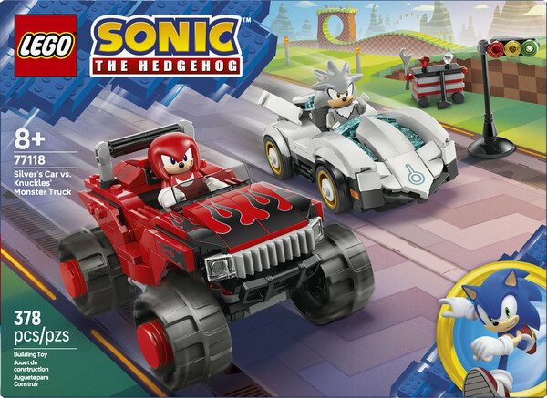 LEGO LEGO 77118 Silver's Car vs. Knuckles' Monster Truck 673419423243