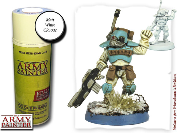 The Army Painter Base Primer Matt White 5713799300217