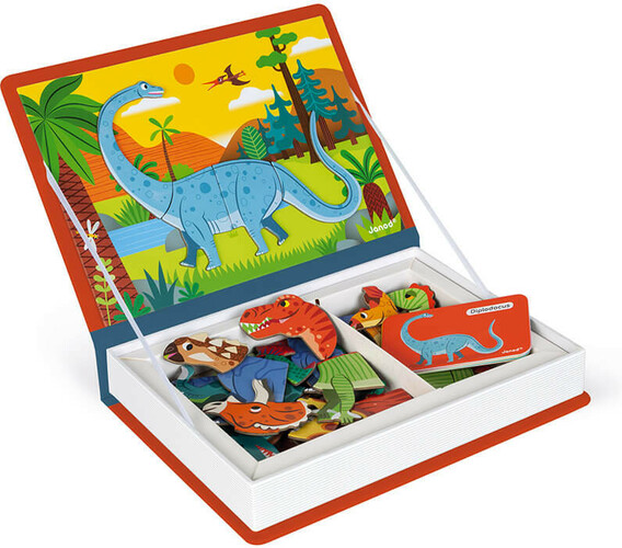 Janod Magnetibook (fr/en) - Dinosaures 3700217325909