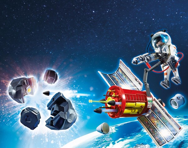 Playmobil Playmobil 6197 Satellite avec laser et météoroïde (jan 2016) 4008789061973