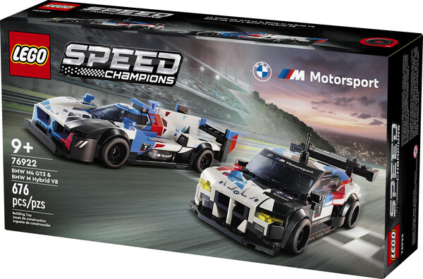 LEGO LEGO 76922 Voitures de course BMW M4 GT3 et BMW M Hybrid V8 673419389105