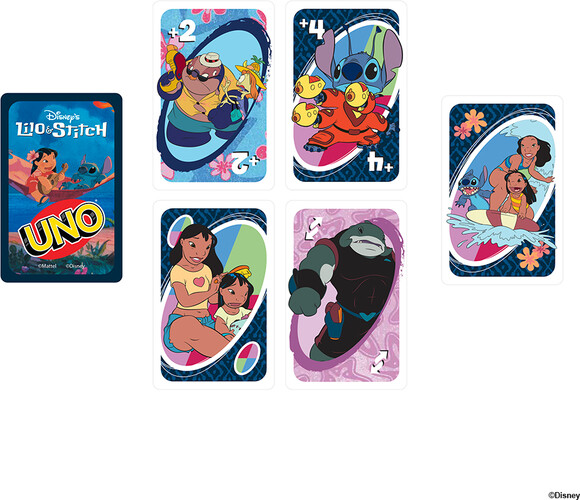 Mattel Jeu Uno Lilo & Stitch 194735267859