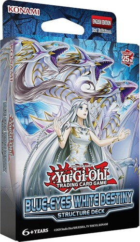 Konami Yugioh - 25th Legend of blue-eyes white dragon structure deck 083717867012
