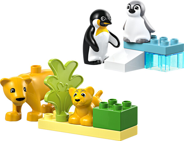 LEGO LEGO 10442 Wild Animal Families: Penguins & Lions 673419402262