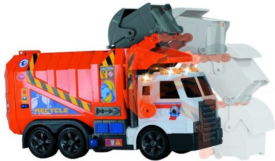 Dickie Toys Action Series - Camion à ordures 46cm 4006333038921