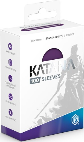 ultimate guard Protecteurs de cartes Standard Katana standard iris bloom 66x91mm 100ct 4056133026628