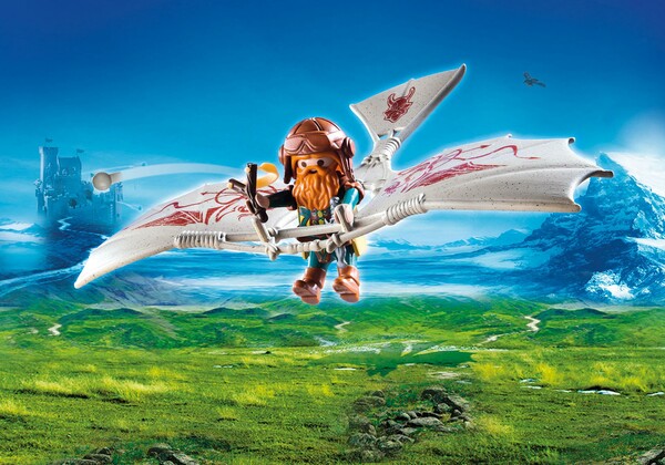 Playmobil Playmobil 9342 Nain avec deltaplane 4008789093424