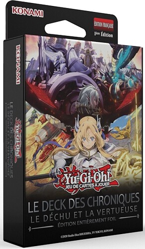 Konami Yugioh - The chronicles - the fallen & the virtuous deck (fr) 083717870456