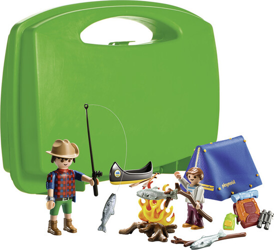 Playmobil Playmobil 9323 Mallette transportable Campeurs 4008789093233