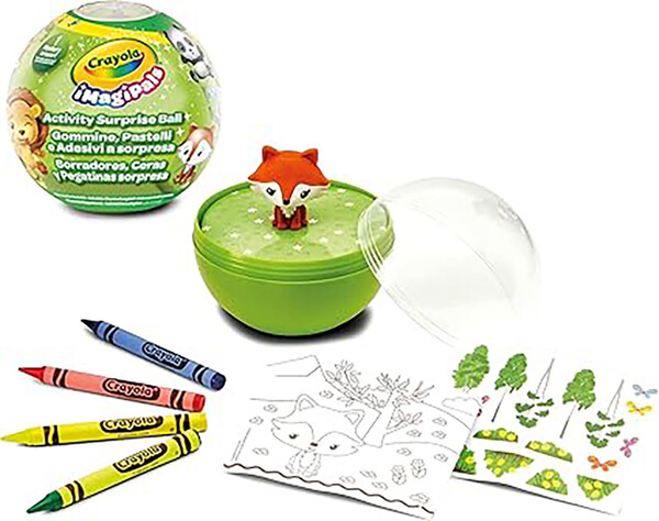 Crayola ImagiPals Activity Surprise Ball Display 071662707729