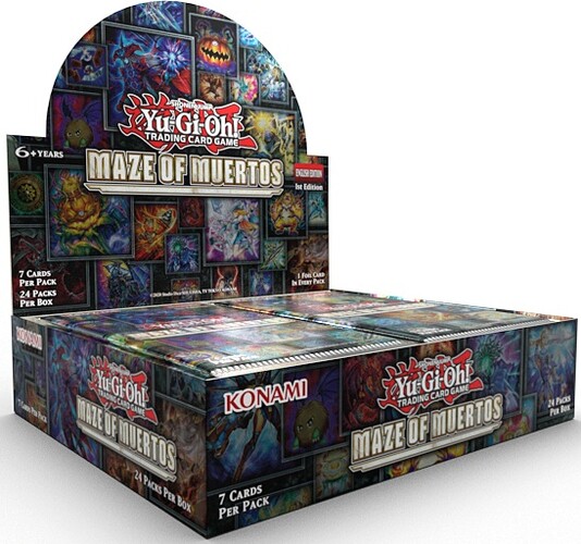 Konami Yugioh - Maze of muertos booster box 083717871071