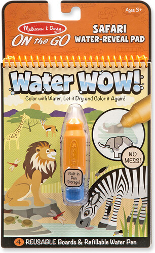 Melissa & Doug Water Wow révélé à l'eau safari de voyage Melissa & Doug 9441 000772194419
