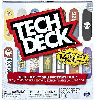 Tech Deck Tech Deck- SK8 Factory Golden Era Deluxe 778988275702