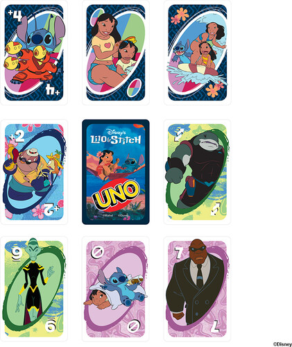 Mattel Jeu Uno Lilo & Stitch 194735267859