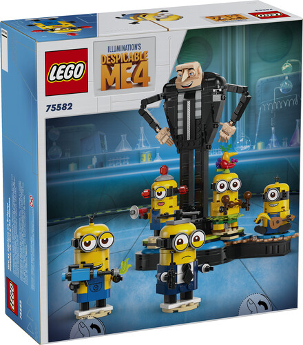 LEGO LEGO 75582 Brick-Built Gru and Minions 673419391108