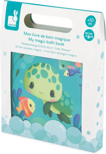 Janod Livre de bain - la vie magique des tortues 3700217347215