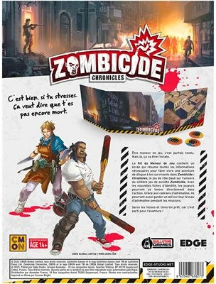 CMON Zombicide Chronicles (fr) gamemaster starter kit 8435407638273