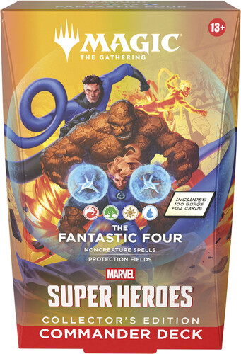 Wizards of the Coast MTG Marvel super heroes - commander collectors edition deck Fantastic Four MTG