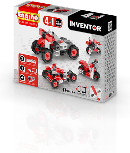 Engino Engino Inventor 4 modèles motos (fr/en) 5291664006001