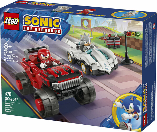 LEGO LEGO 77118 Silver's Car vs. Knuckles' Monster Truck 673419423243