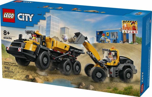 LEGO LEGO 60494 CITY Dump Truck & Front End Loader 673419420884