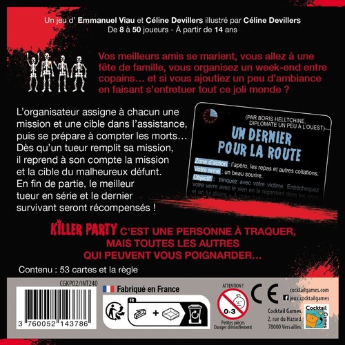 Cocktail Games Killer Party (fr) 