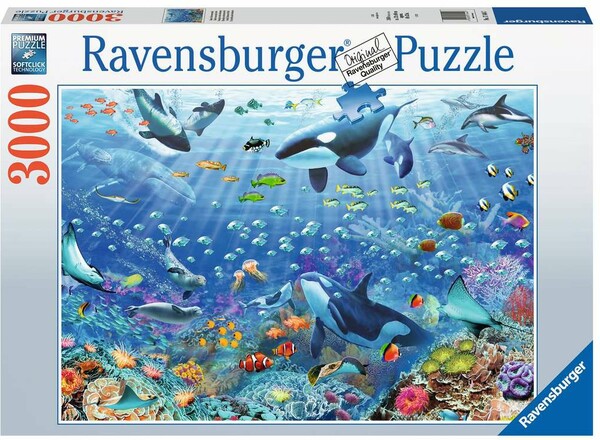 Ravensburger casse-tête Casse-tête 3000 Monde sous-marin 4005556174447