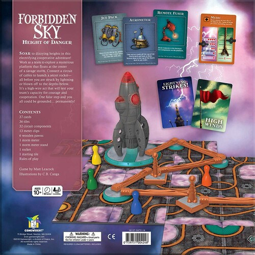 Gamewright Forbidden Sky (en) Height Of Danger 