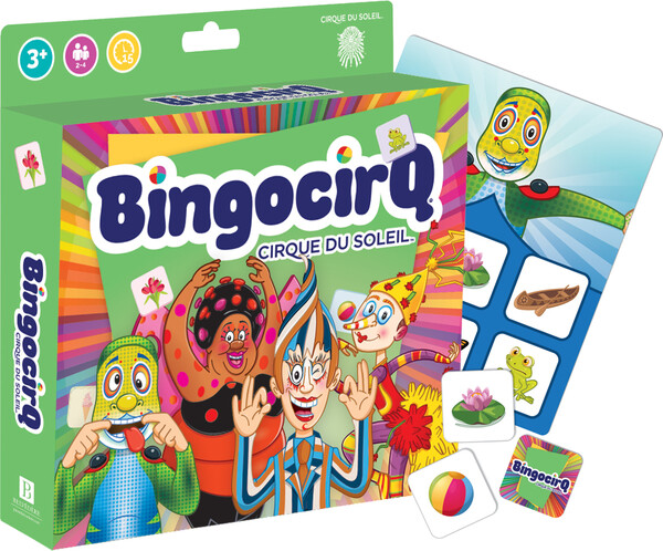 Belvédère jouet BingocirQ (fr/en) jeu de bingo Cirque du Soleil 061152614408