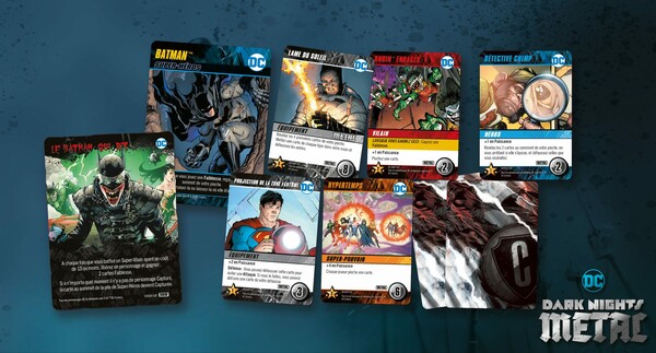 Don't Panic Games DC Comics Deck Building Game (fr) Dark Nights Metal 3663411311126